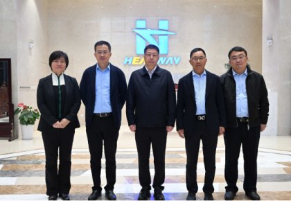 崂山区委书记张元升一行到CC国际走访调研